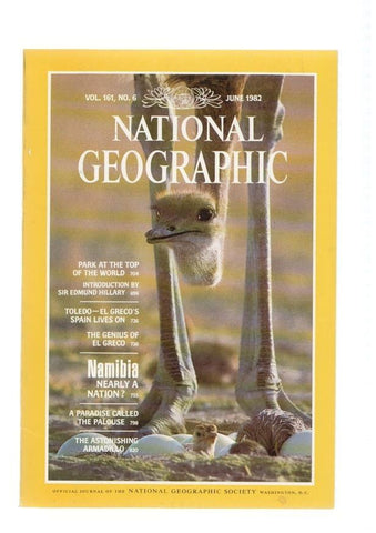 National Geographic, vol. 161, num. 06, june 1982: Park at the top of the world