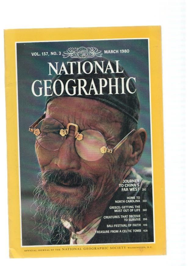 National Geographic, vol. 157 num.03. march 1980: Journey to china s far west- 
