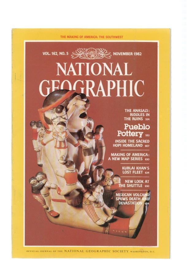 National Geographic, vol. 162 num.05, november 1982: The anasazi: Riddles in the