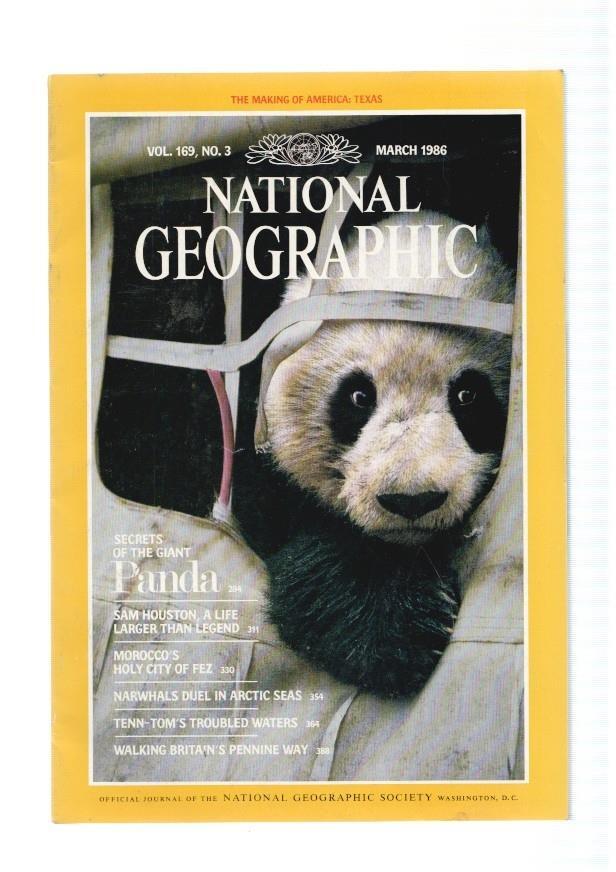 National Geographic, vol. 169 num 03, march 1986: Secrets of the siant panda- 