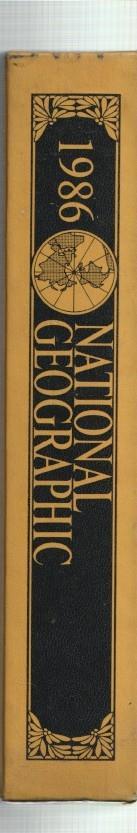 National Geographic, estuche archivador año 1986: para guardar 6 revistas