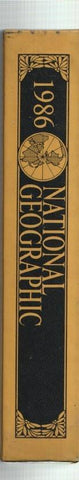 National Geographic, estuche archivador año 1986: para guardar 6 revistas