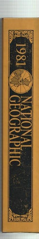 National Geographic, estuche archivador año 1981: para guardar 6 revistas