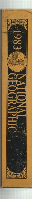 National Geographic, estuche archivador año 1983: para guardar 6 revistas