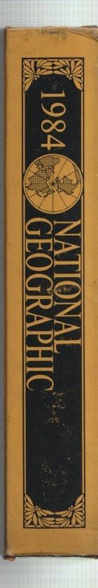 National Geographic, estuche archivador año 1984: para guardar 6 revistas