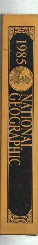 National Geographic, estuche archivador año 1985: para guardar 6 revistas
