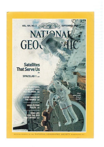 National Geographic, vol. 164 num. 03, september 1983: Satelilites that serve Us-