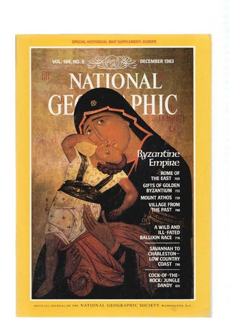 National Geographic, vol. 164 num. 06, december 1983: Byzantine Empire- Rome