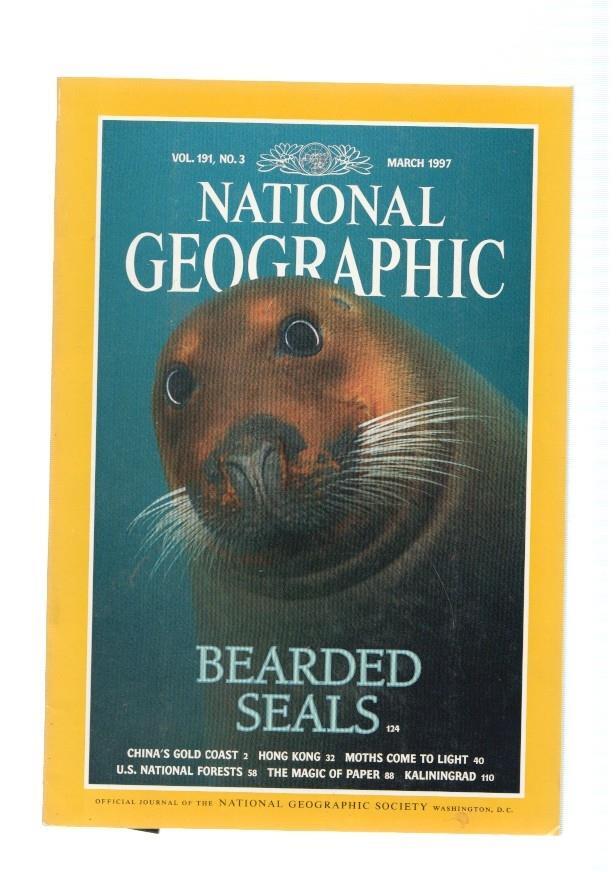 National Geographic, vol. 191 num 03, march 1997: Bearded seals- China s gold