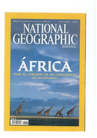National Geographic España, vol. 17 num. 03, septiembre 2005: Africa, viaje al