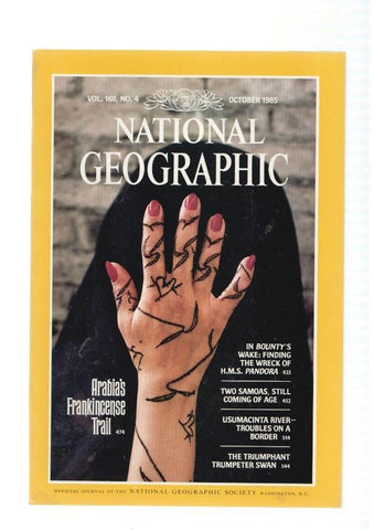 National Geographic vol. 168 num 04, october 1985 : Arabias Frankincense Trail-