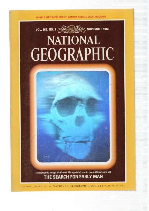 National Geographic vol. 168 num 05, november 1985: The search for early man-