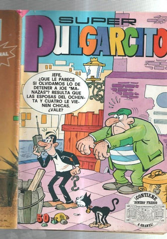 Super Pulgarcito numero 106: La sombra: celda de la muerte (numerado 1 en trasera)