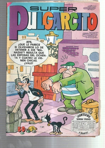 Super Pulgarcito numero 106: La sombra: celda de la muerte (numerado 2 en trasera)