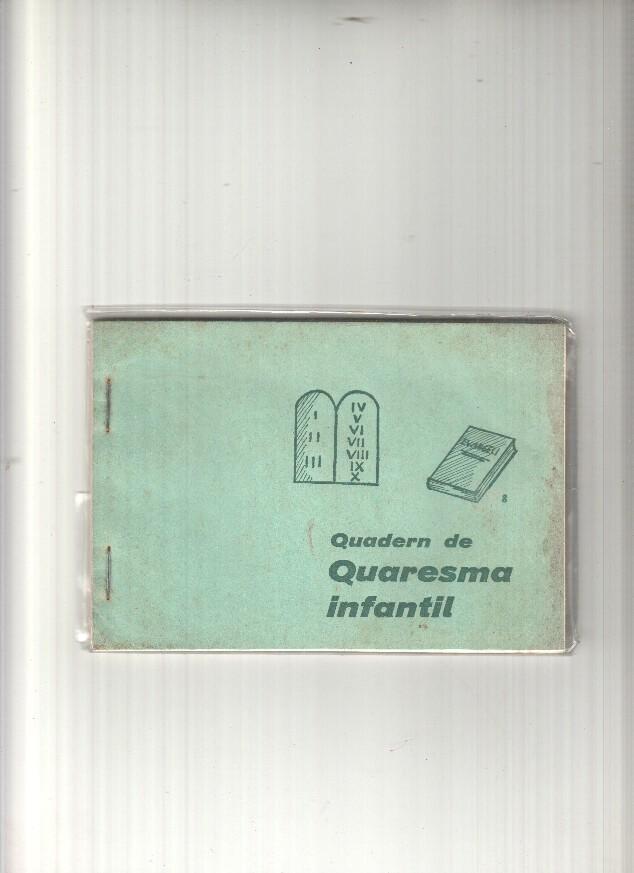 Quadern de Quaresma Infantil