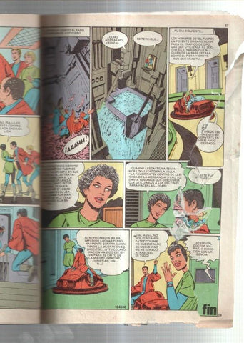 Pulgarcito extra primavera 1981 (ultima pagina aventura rota y pegada con sello segun imagen)