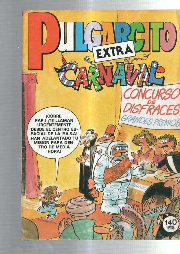Pulgarcito Extra numero 081: Carnaval (numerado 5 en trasera): Una mision peligrosa