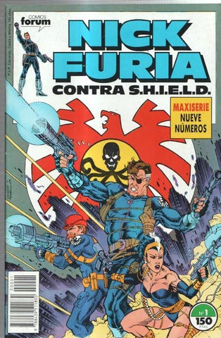 Planeta: Nick Furia contra S.H.I.E.L.D numero 01  (numerado 1 en trasera)