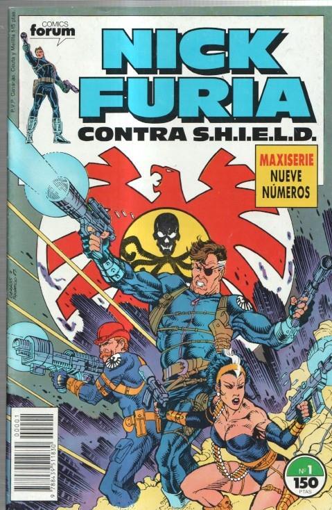 Planeta: Nick Furia contra S.H.I.E.L.D numero 01 ( (numerado 2 en trasera)