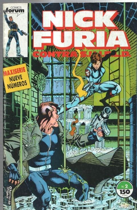 Planeta: Nick Furia contra S.H.I.E.L.D numero 02  (numerado 1 en trasera)