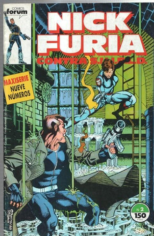 Planeta: Nick Furia contra S.H.I.E.L.D numero 02  (numerado 1 en trasera)