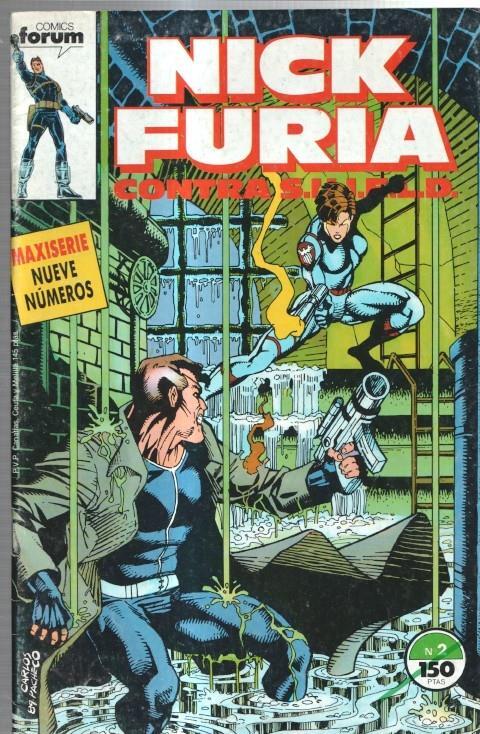 Planeta: Nick Furia contra S.H.I.E.L.D numero 02  (numerado 2 en trasera)