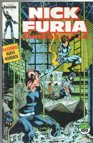 Planeta: Nick Furia contra S.H.I.E.L.D numero 02  (numerado 2 en trasera)