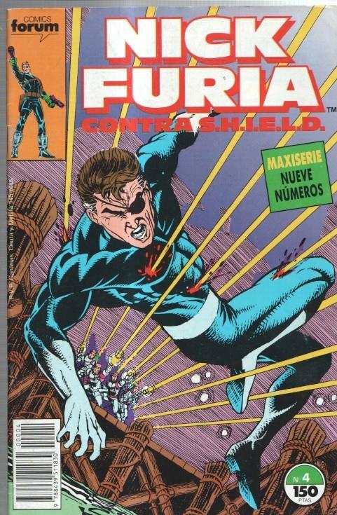 Planeta: Nick Furia contra S.H.I.E.L.D numero 04  (numerado 2 en trasera)