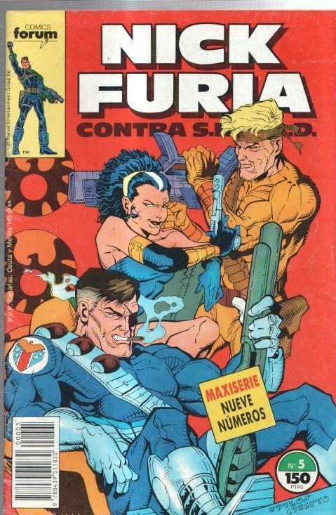 Planeta: Nick Furia contra S.H.I.E.L.D numero 05  (numerado 2 en trasera)