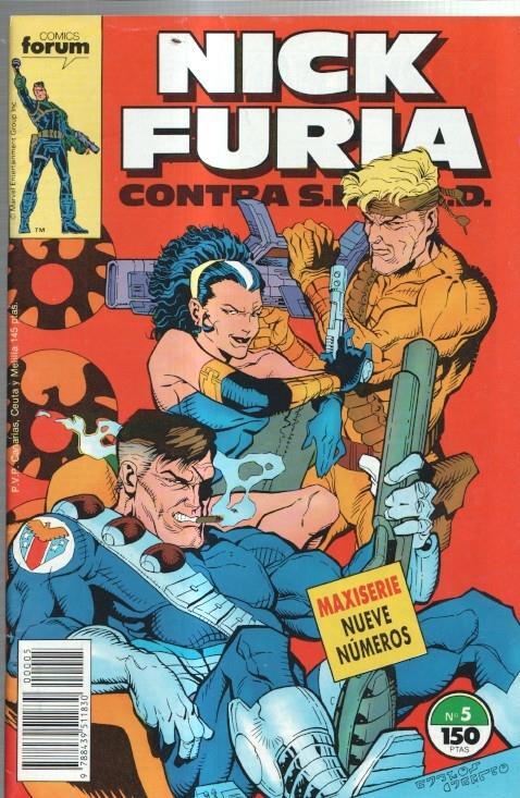 Planeta: Nick Furia contra S.H.I.E.L.D numero 05  (numerado 3 en trasera)
