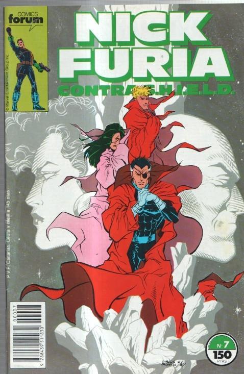 Planeta: Nick Furia contra S.H.I.E.L.D numero 07  (numerado 2 en trasera)