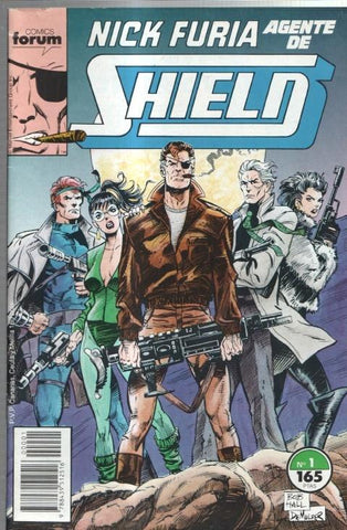 Planeta: Nick Furia Agente de SHIELD volumen 1 numero 01  (numerado 2 en trasera)