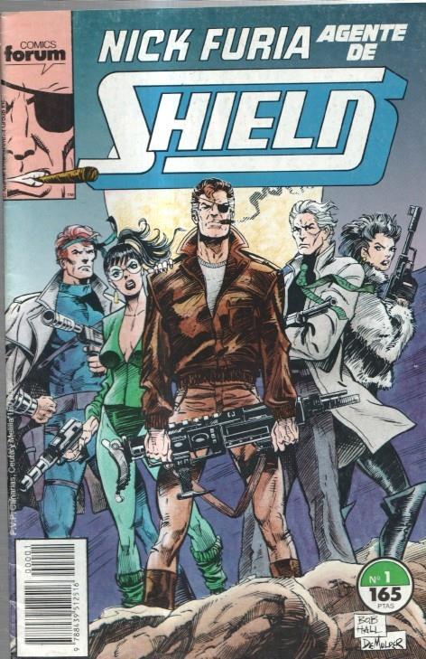 Planeta: Nick Furia Agente de SHIELD volumen 1 numero 01  (numerado 3 en trasera)