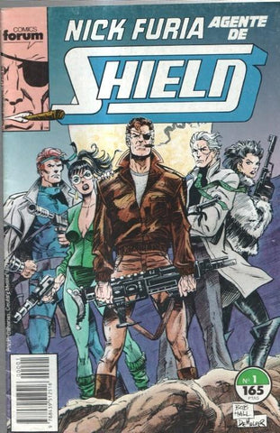 Planeta: Nick Furia Agente de SHIELD volumen 1 numero 01  (numerado 3 en trasera)
