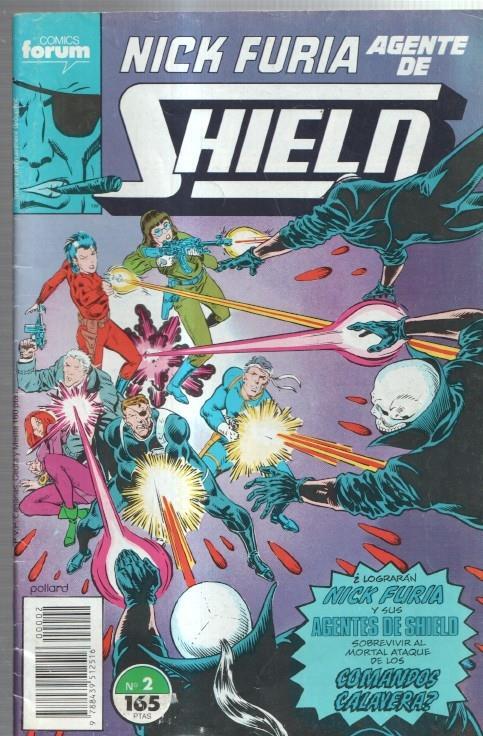 Planeta: Nick Furia Agente de SHIELD volumen 1 numero 02  (numerado 1 en trasera)