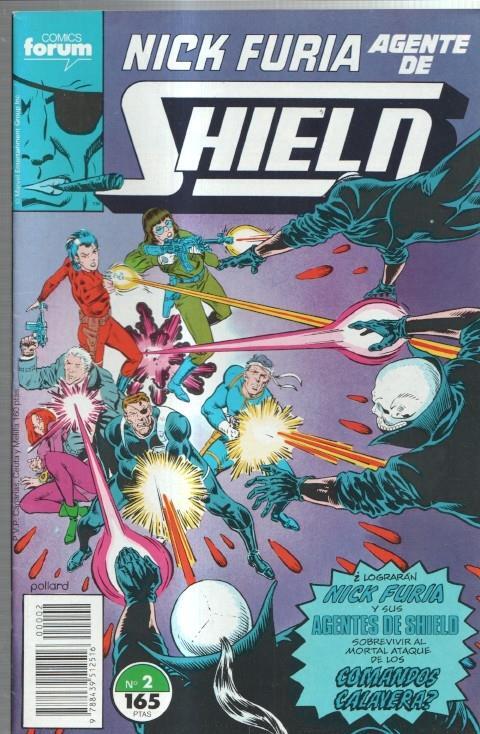 Planeta: Nick Furia Agente de SHIELD volumen 1 numero 02  (numerado 2 en trasera)