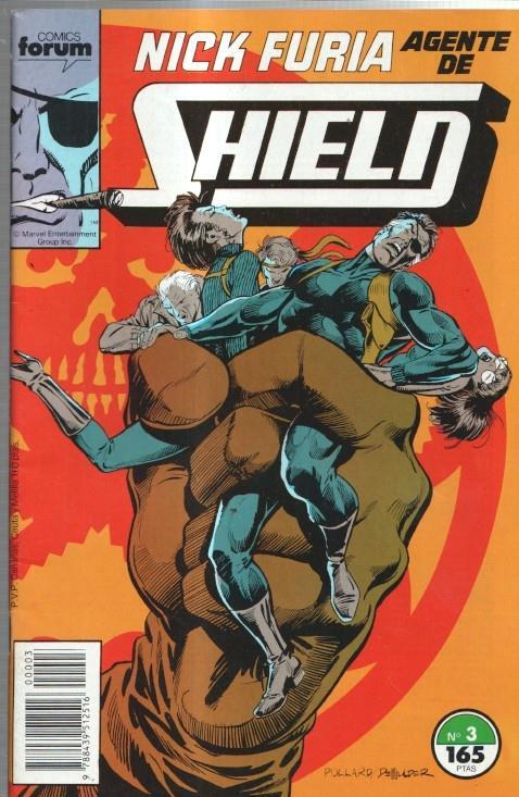 Planeta: Nick Furia Agente de SHIELD volumen 1 numero 03  (numerado 2 en trasera)
