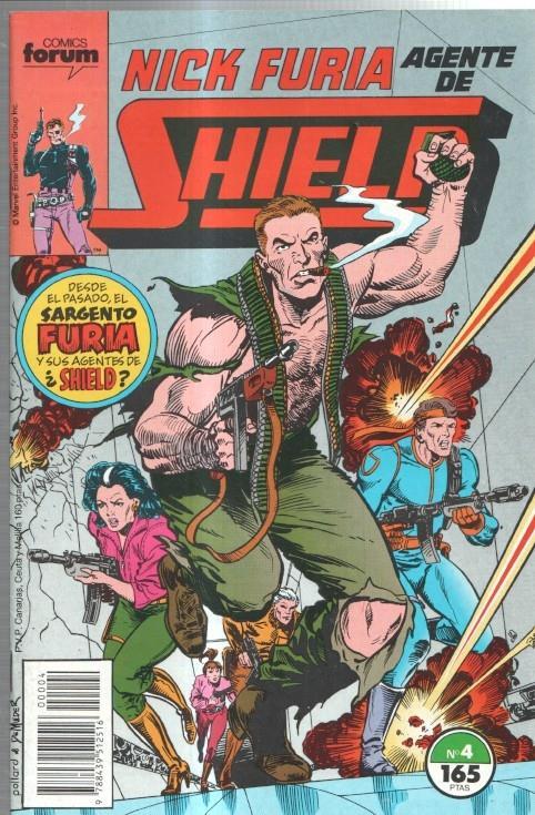 Planeta: Nick Furia Agente de SHIELD volumen 1 numero 04  (numerado 2 en trasera)