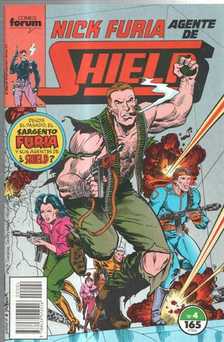 Planeta: Nick Furia Agente de SHIELD volumen 1 numero 04  (numerado 2 en trasera)
