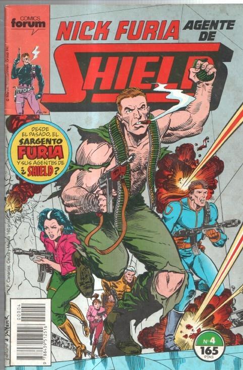 Planeta: Nick Furia Agente de SHIELD volumen 1 numero 04  (numerado 3 en trasera)