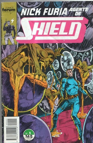 Planeta: Nick Furia Agente de SHIELD volumen 1 numero 05  (numerado 1 en trasera)