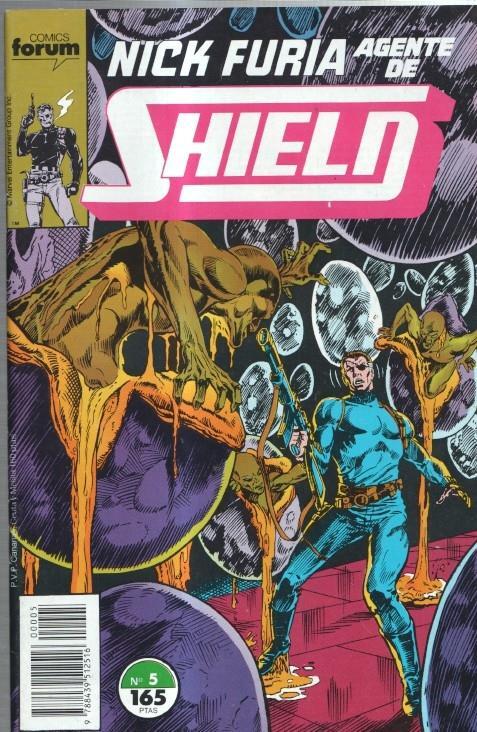 Planeta: Nick Furia Agente de SHIELD volumen 1 numero 05  (numerado 2 en trasera)