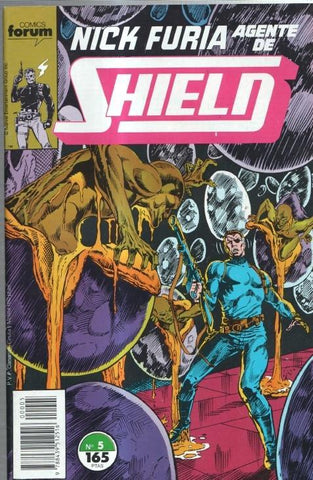 Planeta: Nick Furia Agente de SHIELD volumen 1 numero 05  (numerado 2 en trasera)