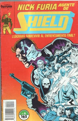 Planeta: Nick Furia Agente de SHIELD volumen 1 numero 06  (numerado 1 en trasera)