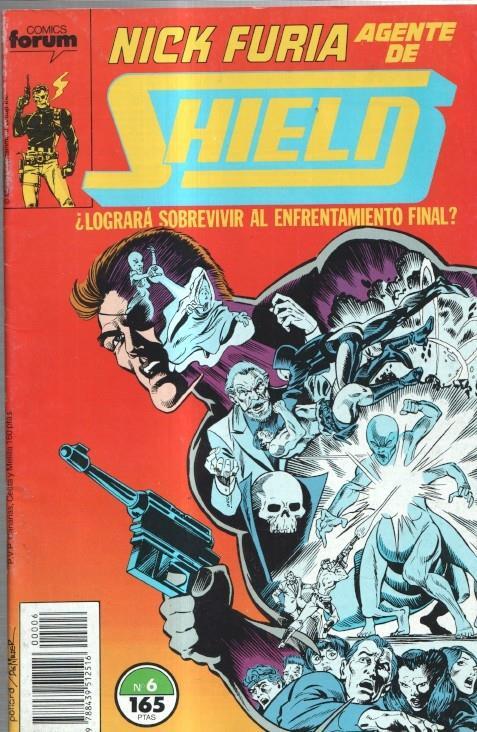 Planeta: Nick Furia Agente de SHIELD volumen 1 numero 06  (numerado 2 en trasera)