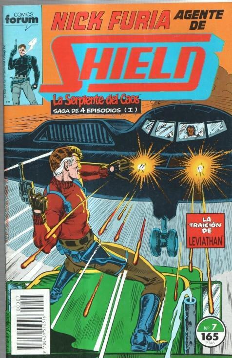 Planeta: Nick Furia Agente de SHIELD volumen 1 numero 07  (numerado 2 en trasera)