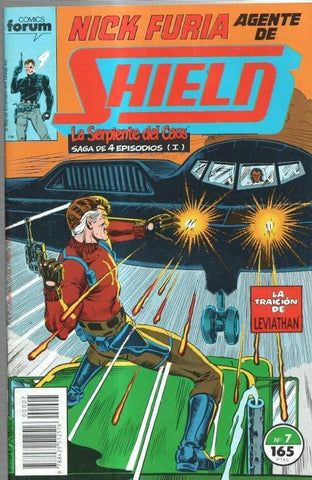 Planeta: Nick Furia Agente de SHIELD volumen 1 numero 07  (numerado 2 en trasera)