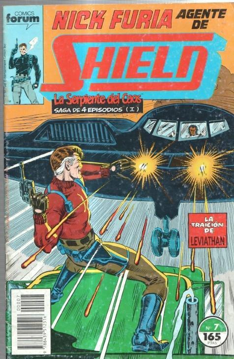Planeta: Nick Furia Agente de SHIELD volumen 1 numero 07  (numerado 3 en trasera)