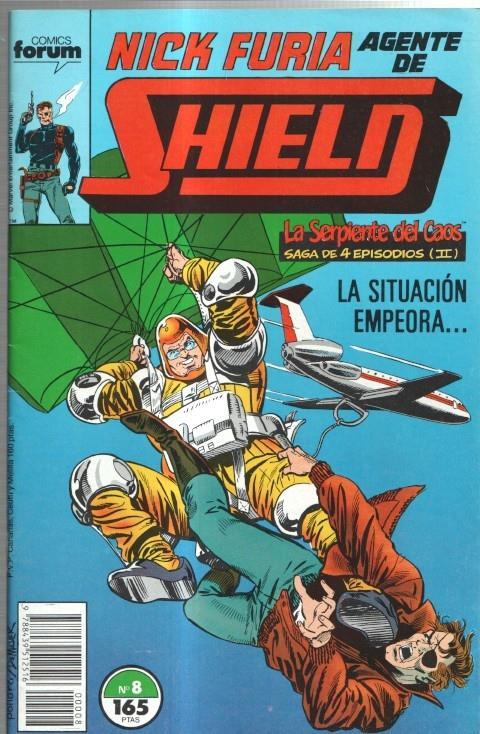 Planeta: Nick Furia Agente de SHIELD volumen 1 numero 08  (numerado 2 en trasera)