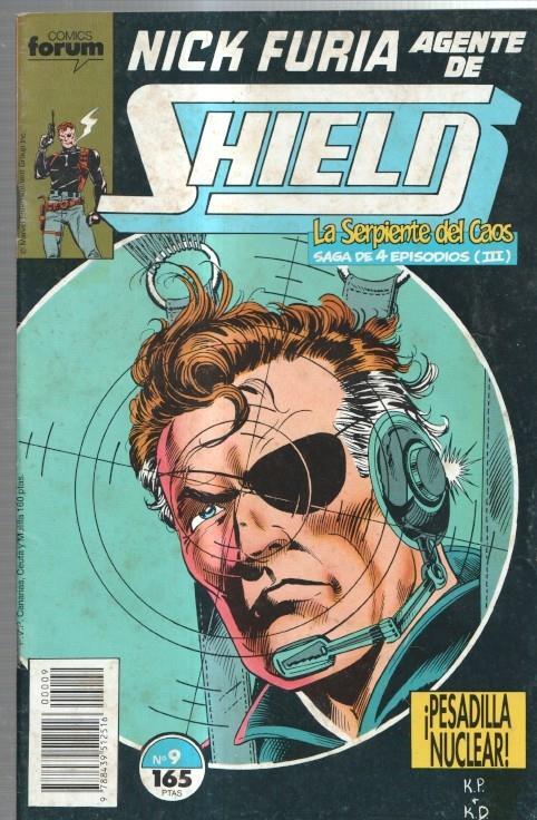 Planeta: Nick Furia Agente de SHIELD volumen 1 numero 09  (numerado 2 en trasera)